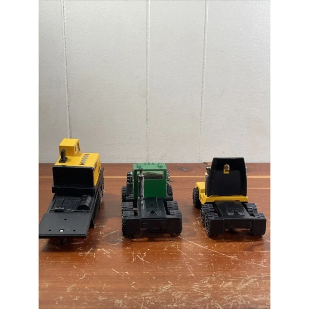 Lot of 3 Vintage REMCO‎ Die-Cast Trucks 1983–1987 Construction Tough Wheels...